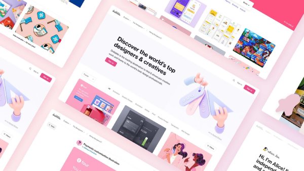 سایت Dribbble