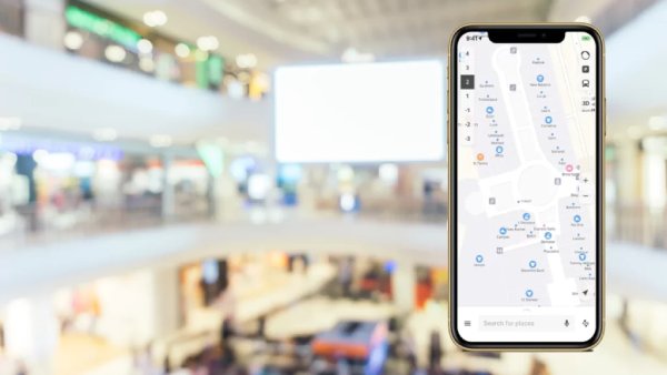 اپلیکیشن مسیریابی در مجتمع تجاری