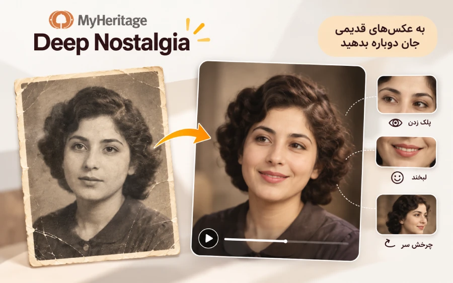 متحرک کردن تصاویر قدیمی