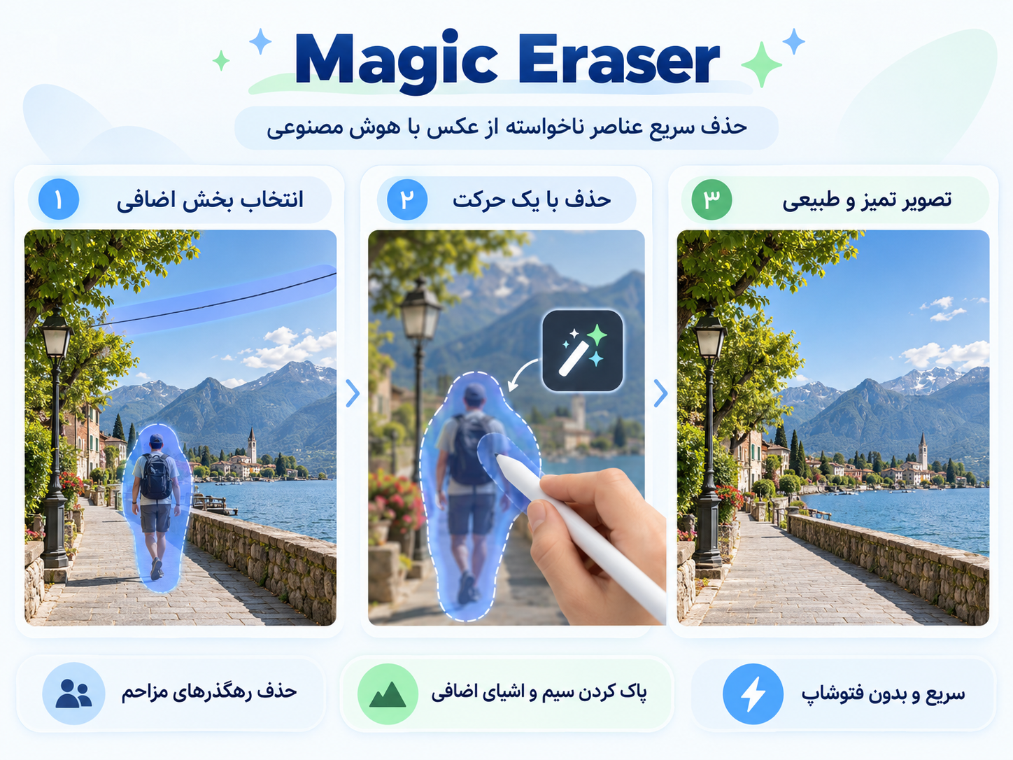 ابزار Magic Eraser